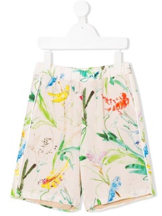 Nº21 Kids шорты с принтом