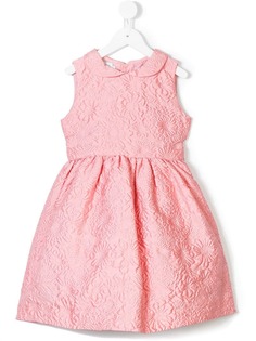 Oscar De La Renta Kids платье с жаккардовым узором Bubble Flower