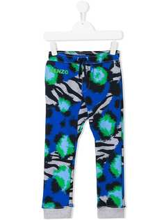 Kenzo Kids спортивные брюки с полосками