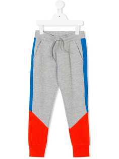 Kenzo Kids спортивные брюки дизайна колор-блок