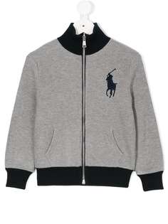 Ralph Lauren Kids двухсторонняя куртка на молнии