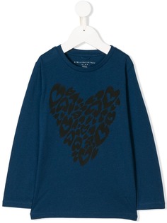Stella Mccartney Kids футболка с сердцем