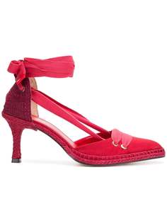 Castañer туфли-лодочки Castañer x Manolo Blahnik со шнуровкой