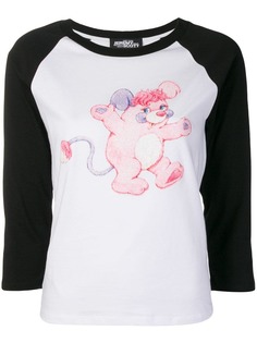 Jeremy Scott толстовка с контрастными рукавами