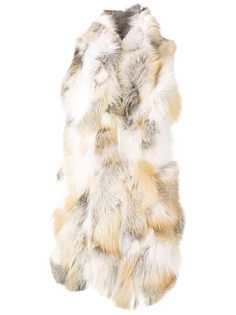 S.W.O.R.D 6.6.44 меховой жилет длины миди