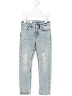 Dondup Kids джинсы "скинни" с эффектом "варенки"