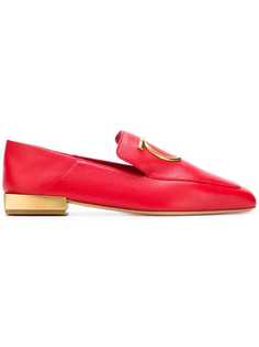 Salvatore Ferragamo лоферы Mirror на каблуке