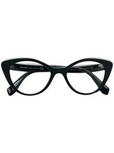 Miu Miu Eyewear очки в оправе кошачий глаз
