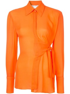 Bianca Spender рубашка Georgette Sonnet