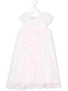Baby Dior платье миди с принтом и отделкой