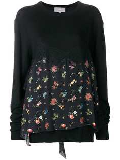 Preen By Thornton Bregazzi свитер June с цветочным принтом