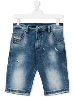 Diesel Kids джинсовые шорты
