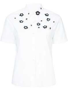 Jimi Roos рубашка с короткими рукавами с аппликацией в форме цветов