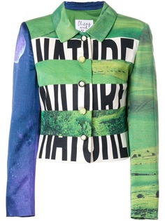 Moschino Vintage пиджак Future Nature