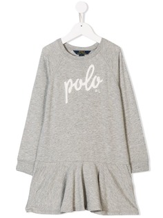 Ralph Lauren Kids трикотажное платье Polo