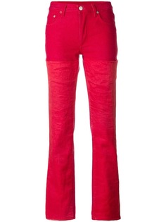 Helmut Lang Vintage двухслойные джинсовые брюки