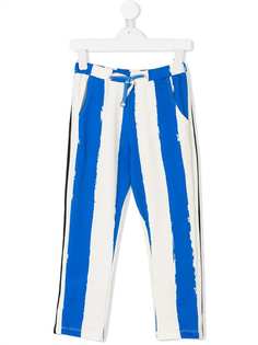 Noé & Zoe drawstring waist printed trousers