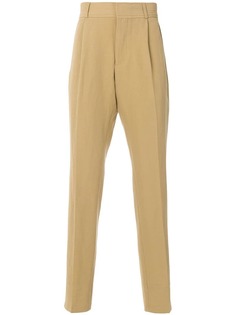 Kent & Curwen брюки-чинос с потайной застежкой