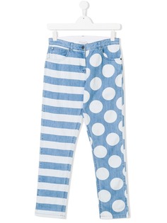 Stella Mccartney Kids джинсы скинни с узором в горох