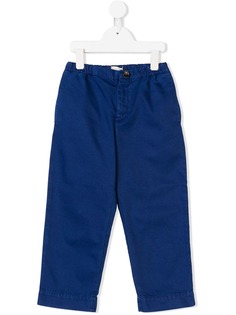 Gucci Kids брюки чинос с эластичным поясом