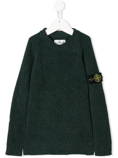 Stone Island Junior джемпер с круглым вырезом под горло