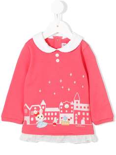 Miki House толстовка с бантом