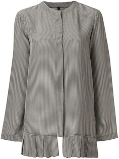 Sara Lanzi gingham blouse