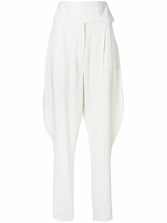 Nina Ricci брюки объемного кроя с завышенной талией