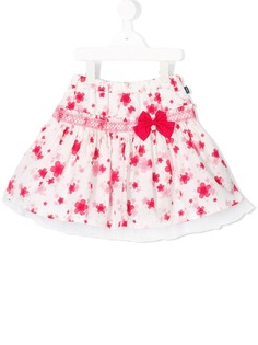Miki House юбка с цветочным принтом