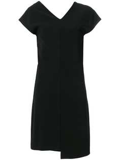 Helmut Lang платье с асимметричным подолом