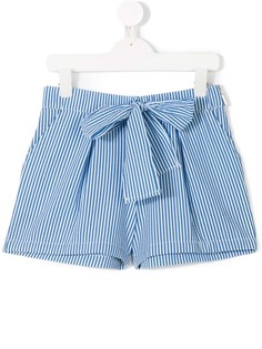 Msgm Kids полосатые шорты