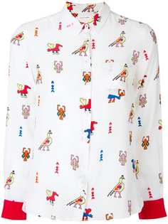 Chinti & Parker рубашка с принтом