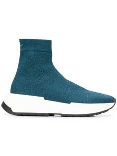 Mm6 Maison Margiela кроссовки с носком с блестками