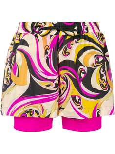 Emilio Pucci шорты с принтом