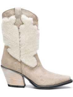 McQ Alexander McQueen сапоги с ковбойском стиле