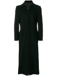 Jean Paul Gaultier Vintage длинное пальто на молнии
