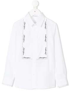Dolce & Gabbana Kids рубашка с логотипом