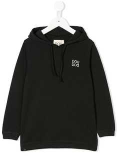 Douuod Kids толстовка с капюшоном и вышивкой логотипа