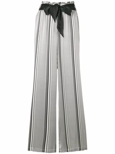 Asceno широкие брюки в полоску