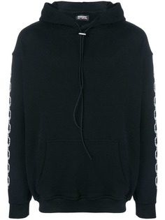 Represent толстовка с капюшоном и изображением цепочки