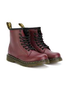 Dr. Martens Kids ботинки в стиле милитари