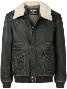 S.W.O.R.D 6.6.44 shearling collar jacket