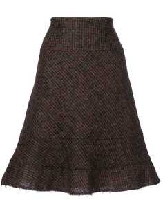 Junya Watanabe Comme Des Garçons Vintage юбка с необработанным краем