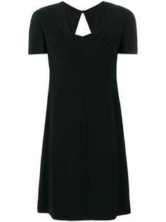 Chanel Vintage платье прямого кроя с короткими рукавами