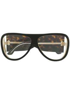 Gucci Eyewear очки с оправой "авиатор"
