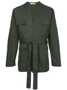 Ex Infinitas куртка в стиле "милитари" с карманами-"карго"