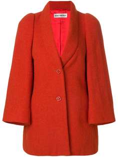 Issey Miyake Vintage пальто с воротником шалькой