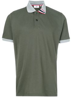 Rossignol рубашка-поло с полосатой вставкой