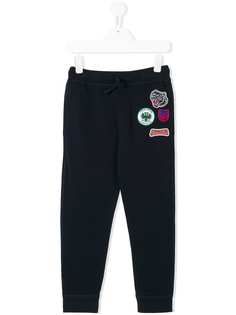 Dsquared2 Kids спортивные брюки с вышивкой