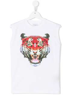 Marcelo Burlon County Of Milan Kids футболка без рукавов с тигром
